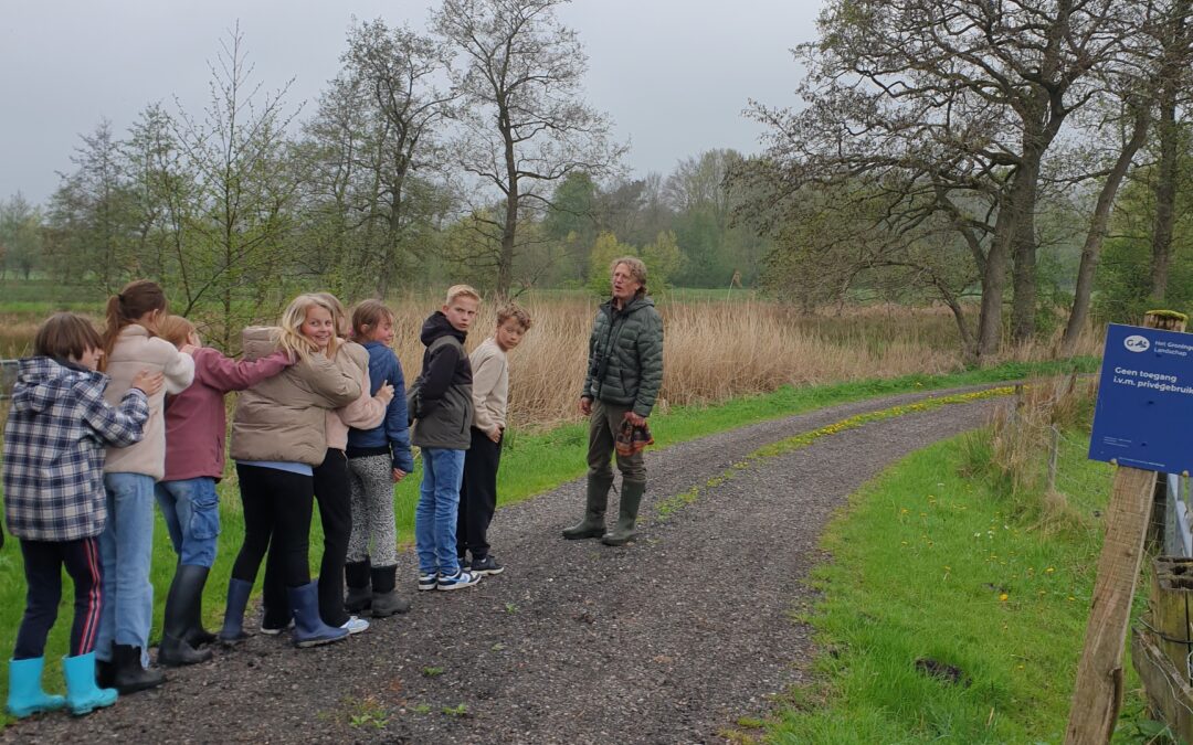 IVN lespakket en excursie Groeningen getest door basisscholen in de regio