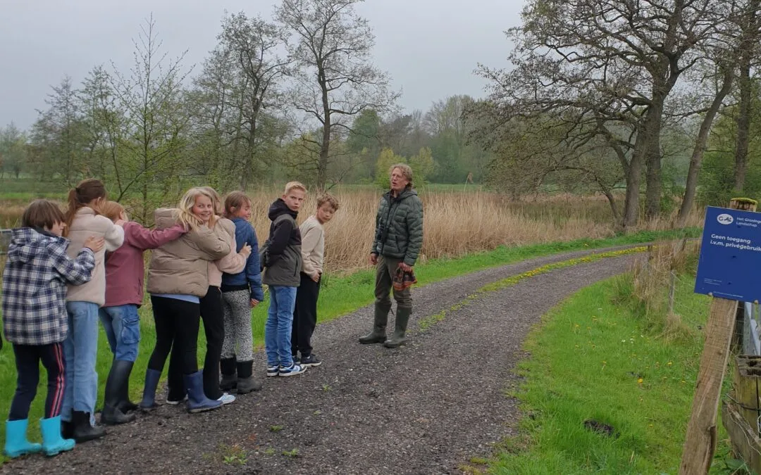 IVN lespakket en excursie Groeningen getest door basisscholen in de regio